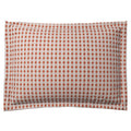 Pillow Sham in Luxe Gingham - Red