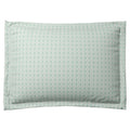 Pillow Sham in Luxe Gingham - Spa