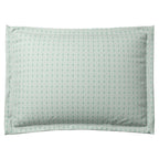 Pillow Sham in Luxe Gingham - Spa