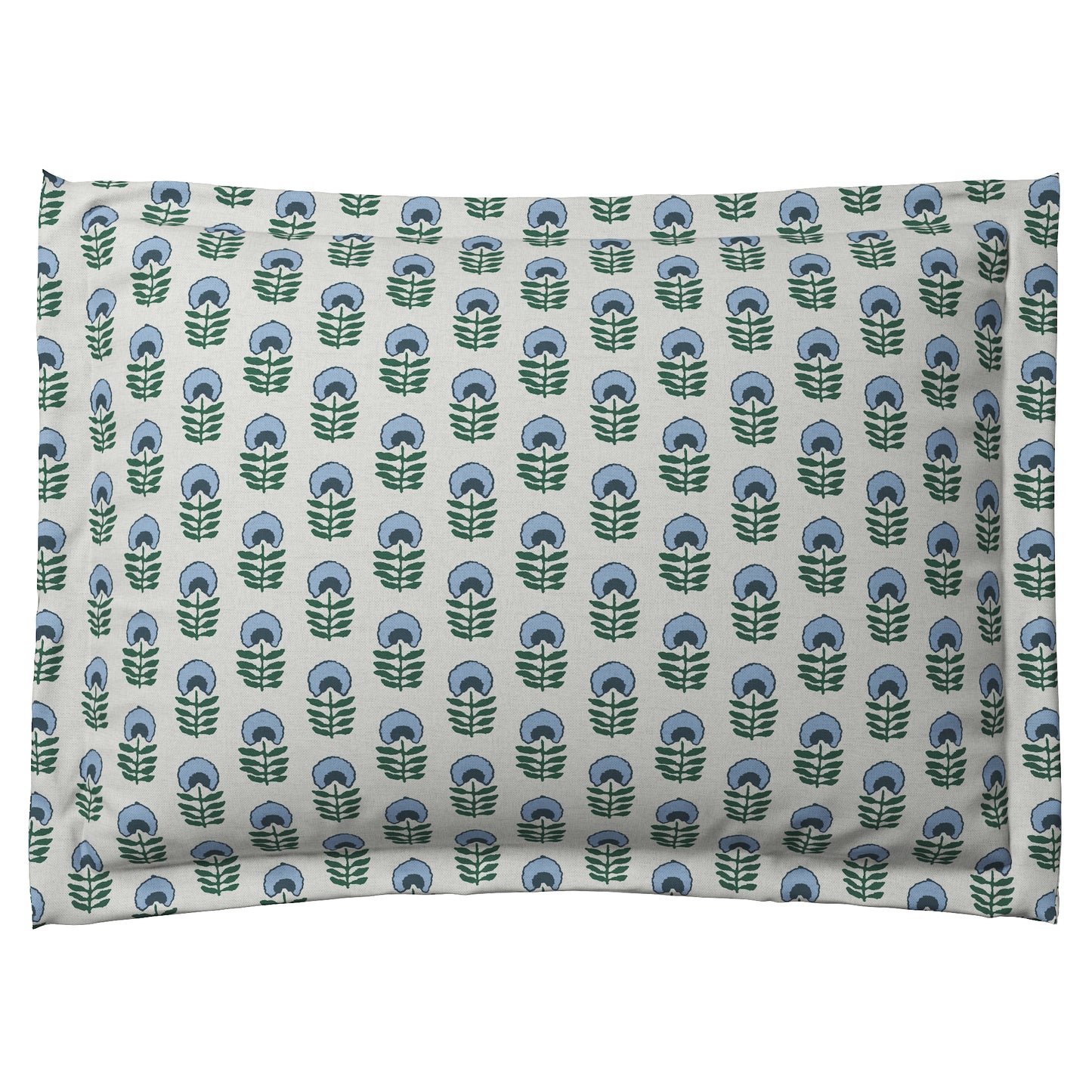 Pillow Sham in Mini Florals - Forest