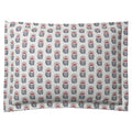 Pillow Sham in Mini Florals - Mulberry