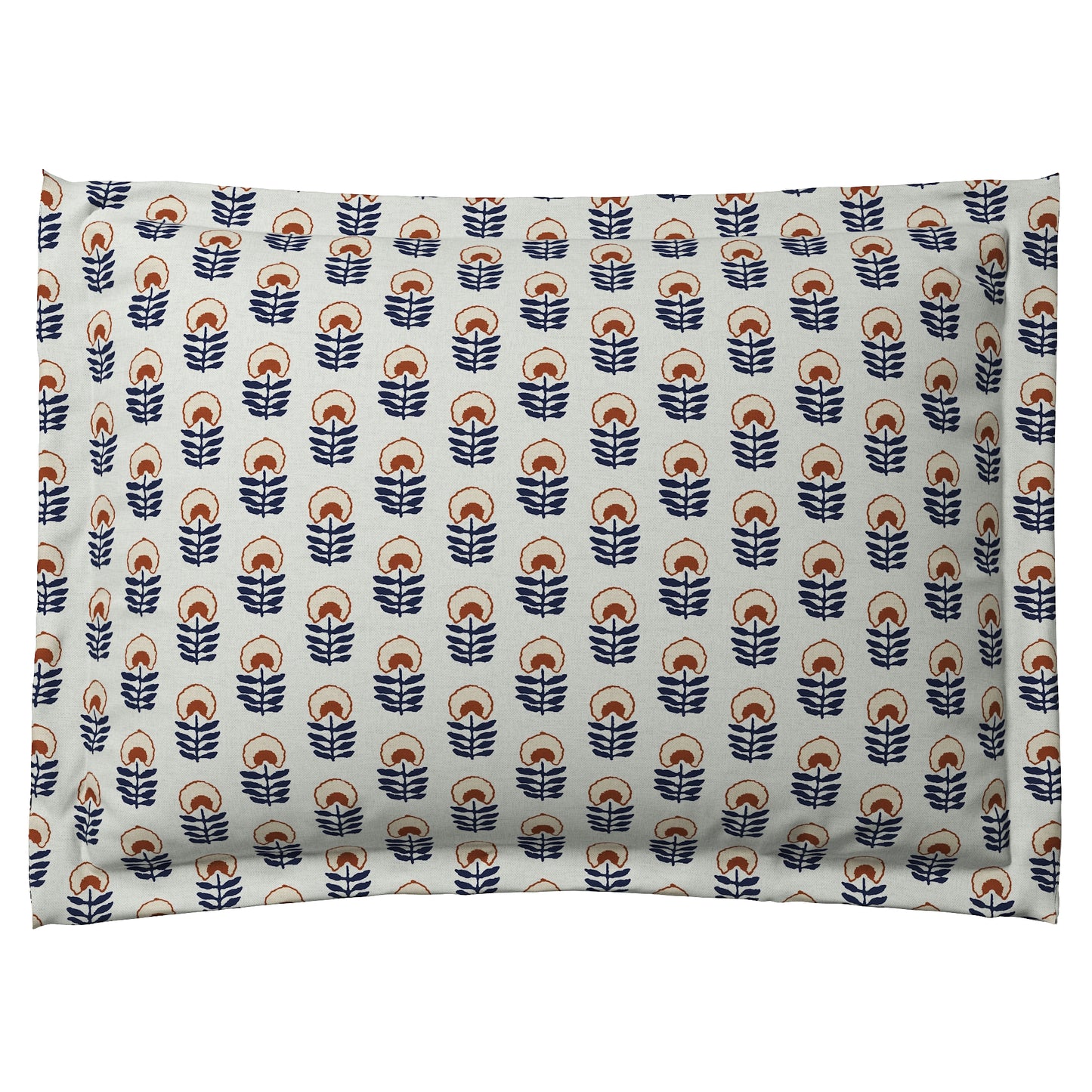 Pillow Sham in Mini Florals - Pottery