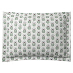 Pillow Sham in Mini Florals - Sky Garden