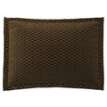 Pillow Sham in Check Mate - Ganache