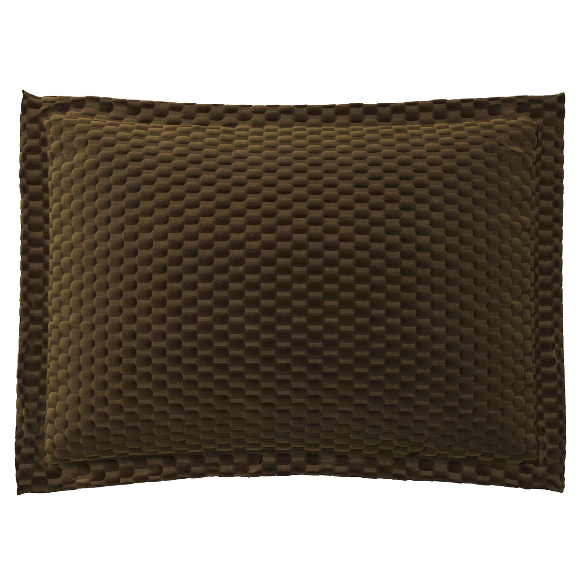 Pillow Sham in Check Mate - Ganache