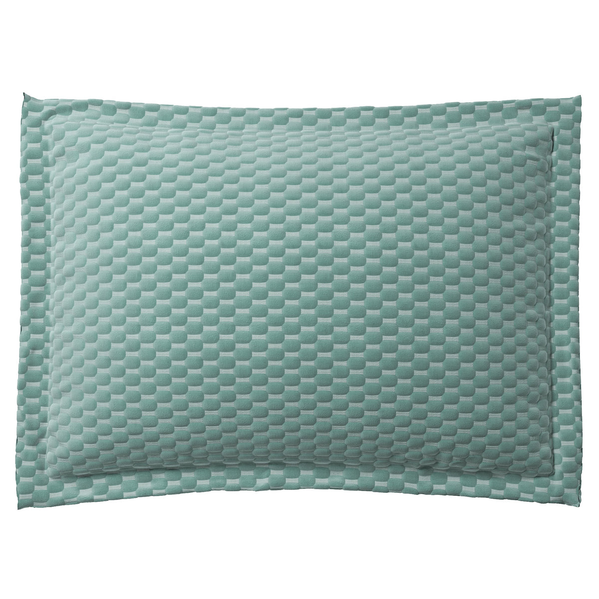 Pillow Sham in Check Mate - Haze