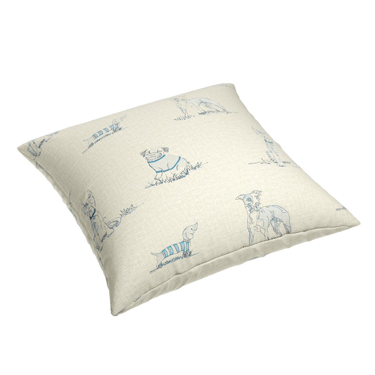 Simple Floor Pillow in Duffy - Bone