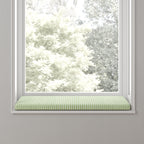Custom Bench Cushion in Candy Shop Stripes - Lime