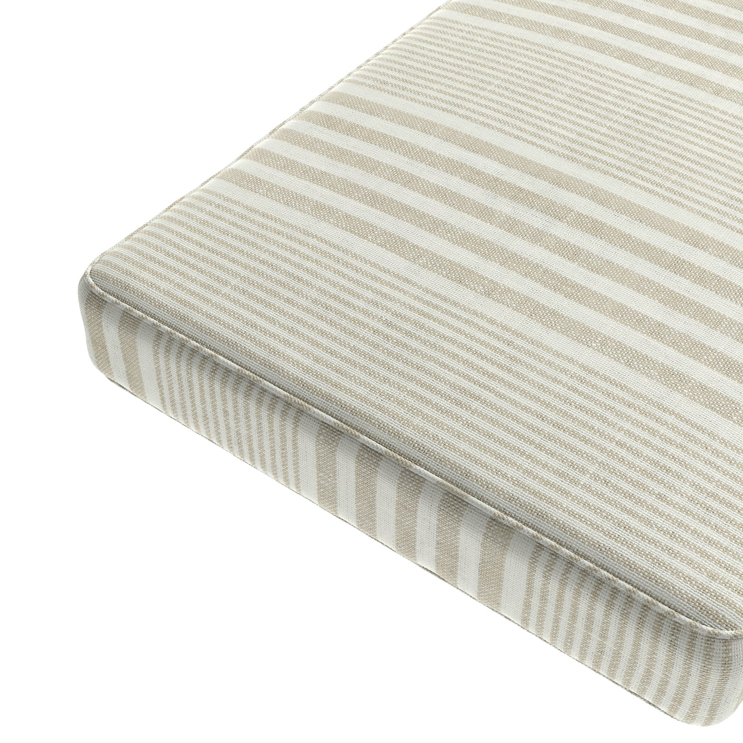 Custom Bench Cushion in All Lined Up - Shell