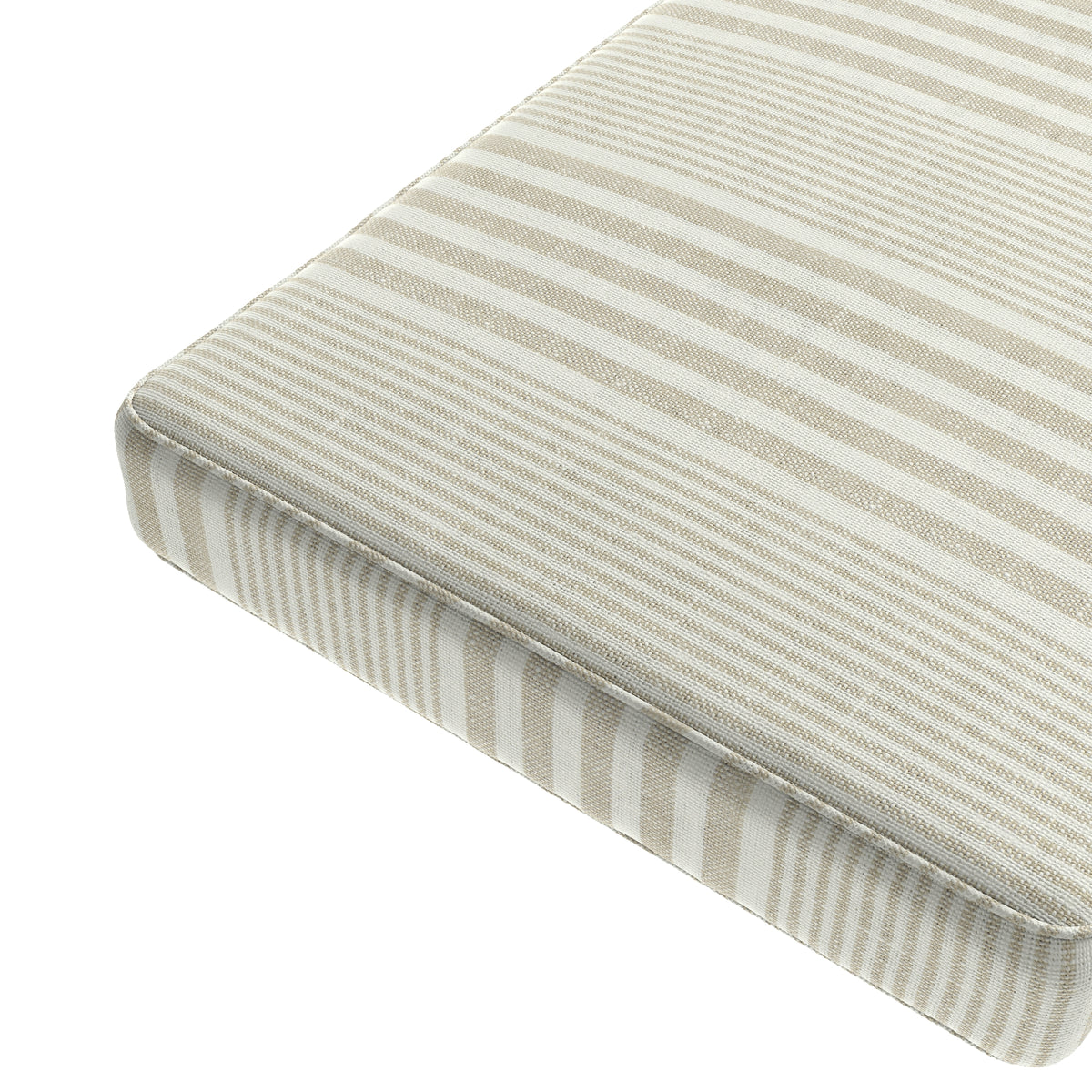 Custom Bench Cushion in All Lined Up - Shell