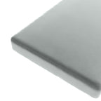 Custom Bench Cushion in Velvet Sterling