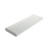 Custom Bench Cushion in Baldwin Fog