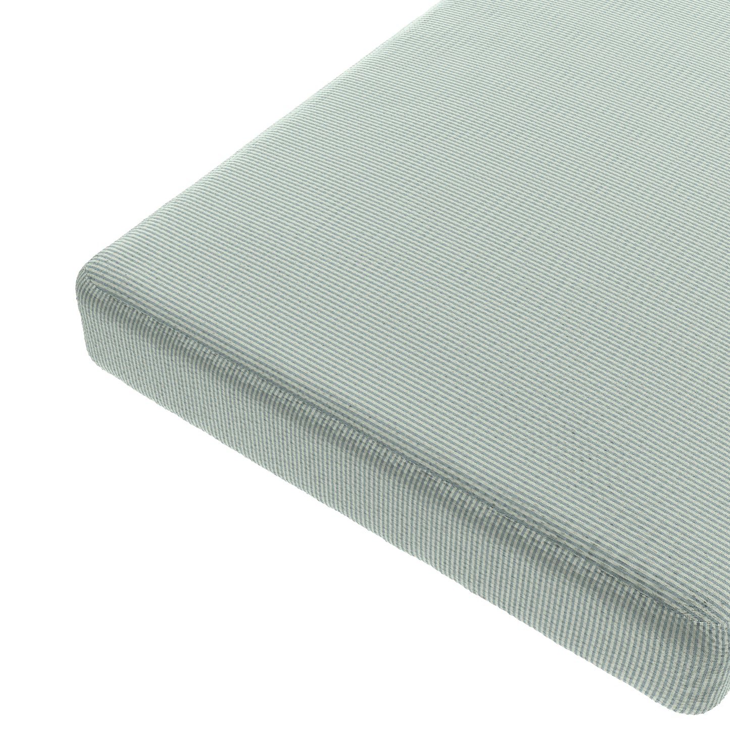 Custom Bench Cushion in Baldwin Liberty Blue