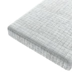 Custom Bench Cushion in 100% Linen - Salt Air