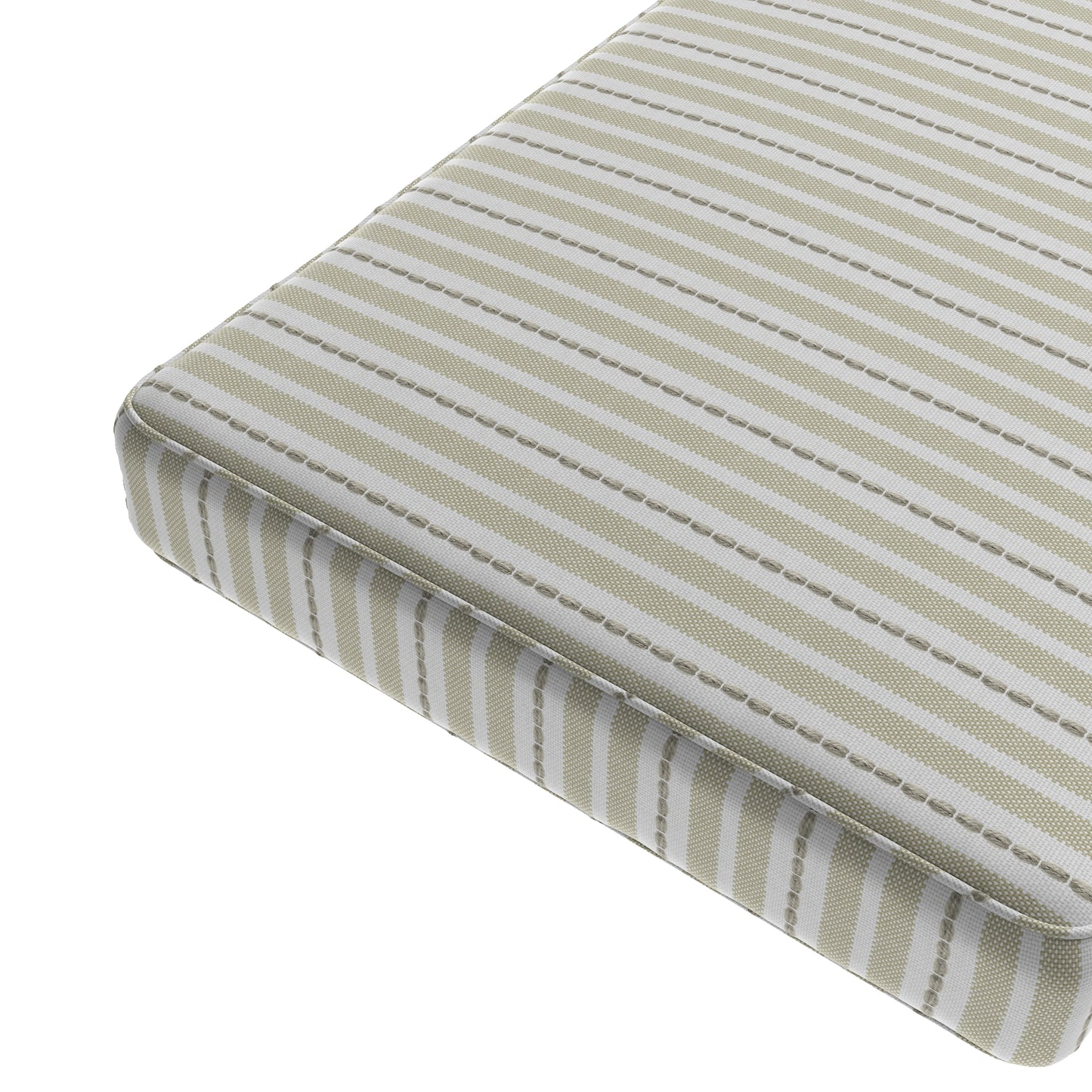 Custom Bench Cushion in Murali Linen