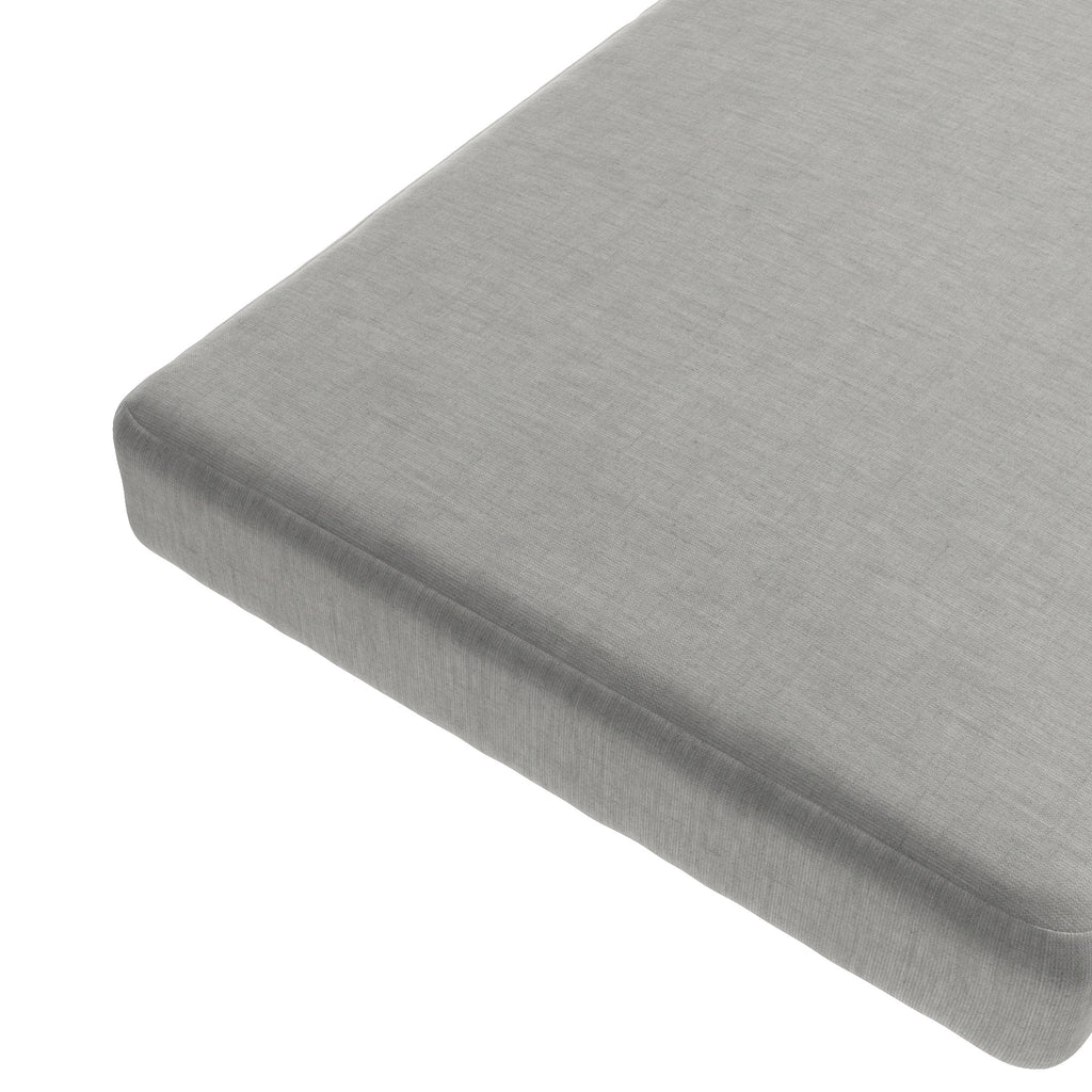Custom Outdoor Bench Cushion in Sunbrella® - Canvas Granite