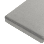 Custom Outdoor Bench Cushion in Sunbrella® - Canvas Granite