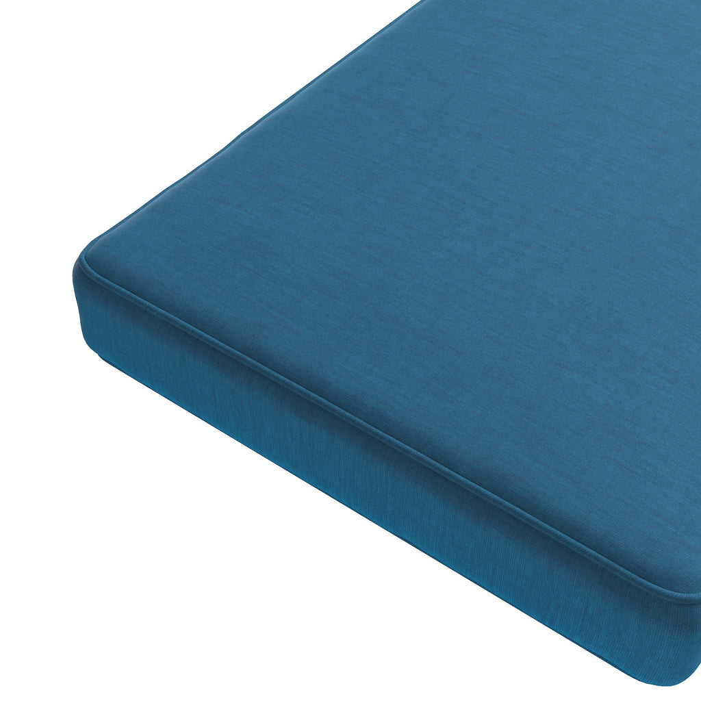 Custom Outdoor Bench Cushion in Sunbrella® - Canvas Navy