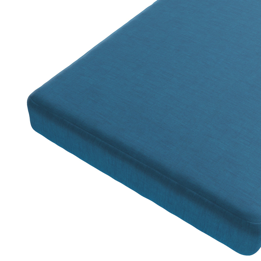 Custom Outdoor Bench Cushion in Sunbrella® - Canvas Navy