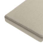 Custom Bench Cushion in Classic Linen - Toast