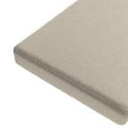 Custom Bench Cushion in Classic Linen - Toast
