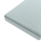 Custom Bench Cushion in Baldwin Baby Blue