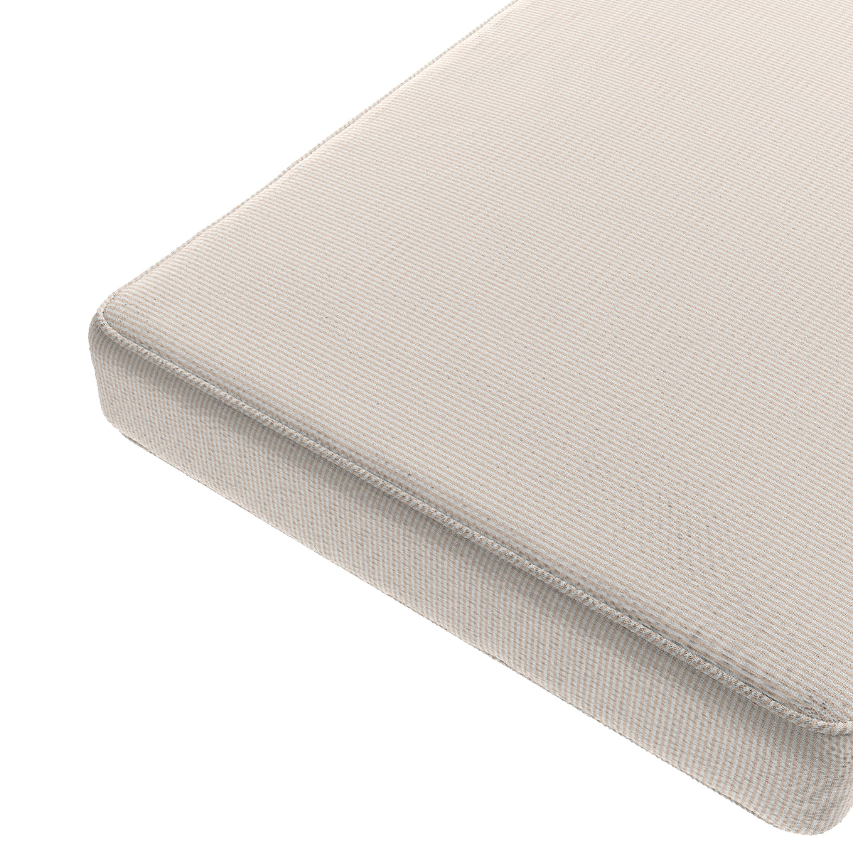 Custom Bench Cushion in Baldwin Ballet Slipper