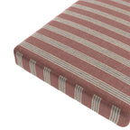 Custom Bench Cushion in Nautical Stripes - Buoy