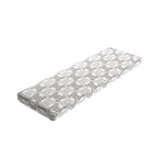 Custom Bench Cushion in Groovy - Pewter