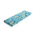 Custom Bench Cushion in Grandma's Floral - Pale Blue