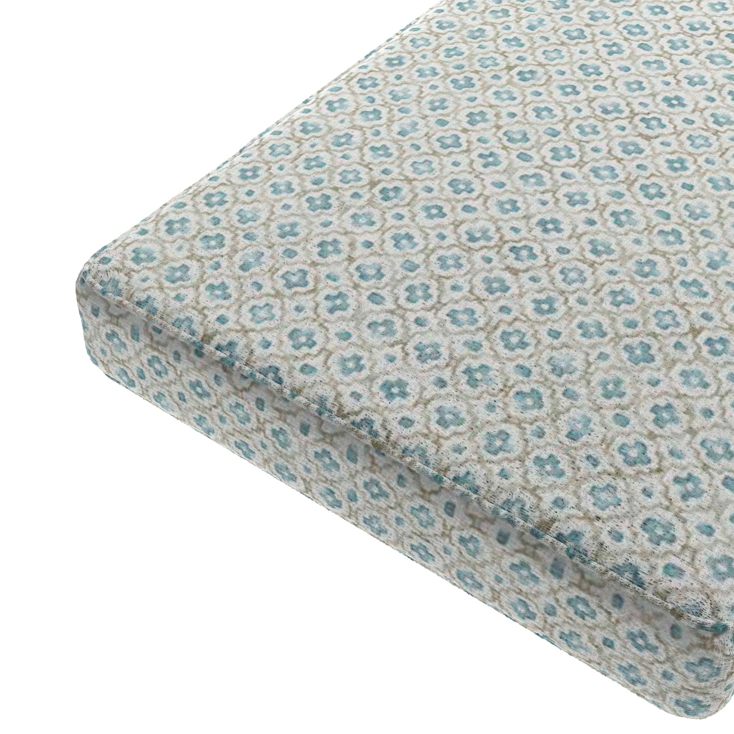 Custom Bench Cushion in Positive Print - Rain
