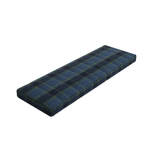 Custom Bench Cushion in Cozy Cabin - Ink