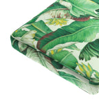 Custom Bench Cushion in Island Breeze