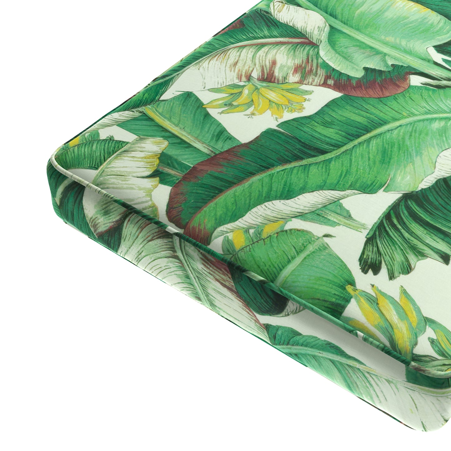 Custom Bench Cushion in Island Breeze