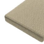 Custom Bench Cushion in Ditsy - Latte