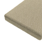 Custom Bench Cushion in Ditsy - Latte