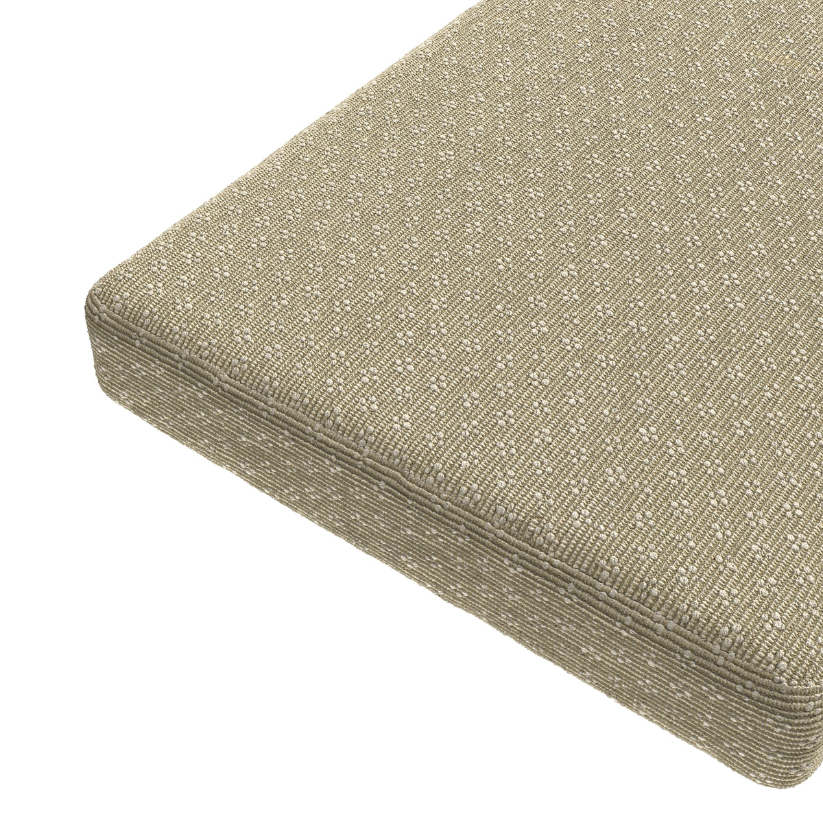Custom Bench Cushion in Ditsy - Latte