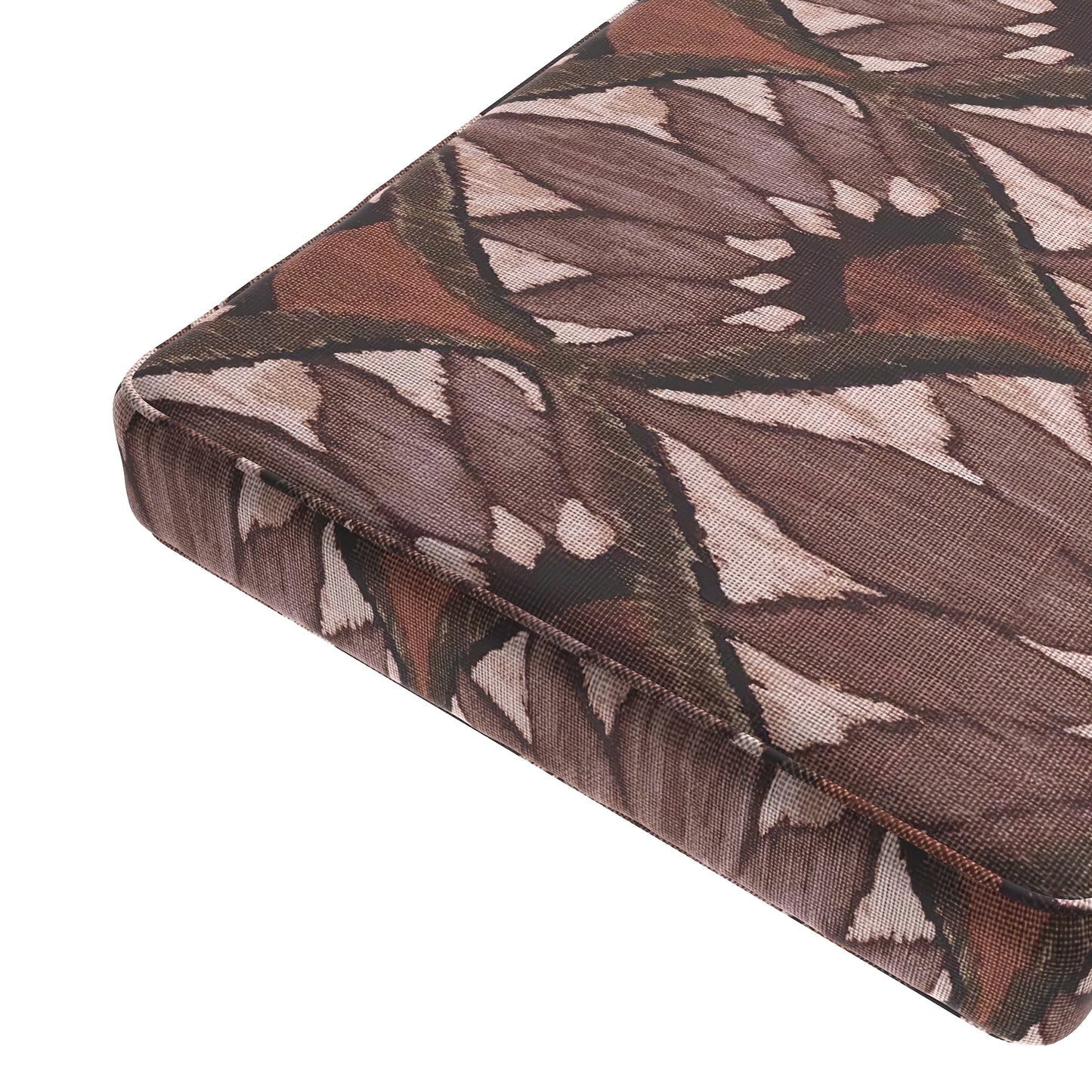 Custom Bench Cushion in Petal Press - Berry