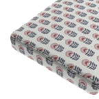 Custom Bench Cushion in Mini Florals - Mulberry