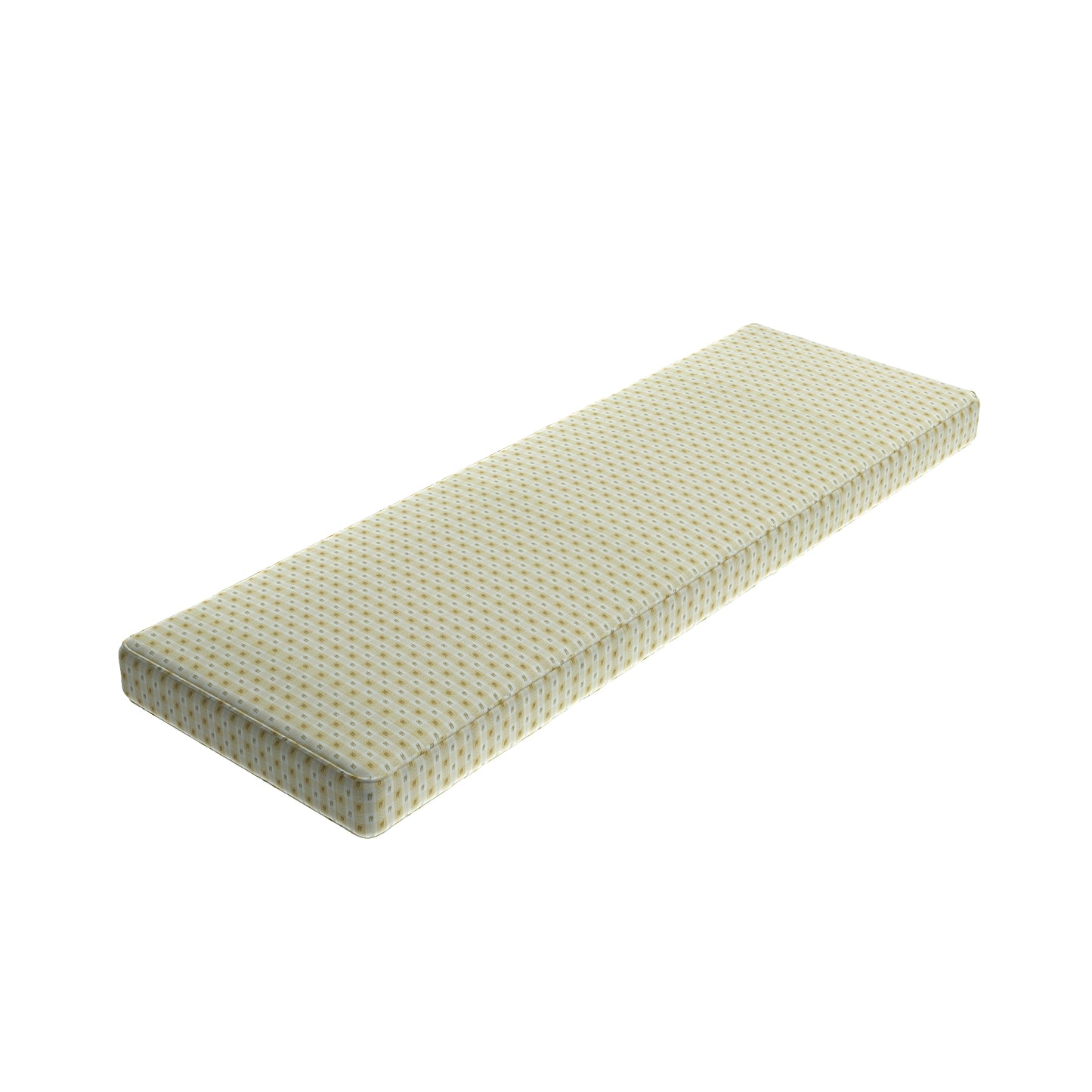 Custom Bench Cushion in Luxe Gingham - Butter