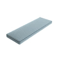 Custom Bench Cushion in Luxe Gingham - Chambray