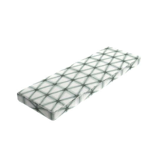 Custom Bench Cushion in Point Taken - Frost