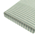 Custom Bench Cushion in Candy Shop Stripes - Bottleglass