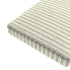 Custom Bench Cushion in Candy Shop Stripes - Dune