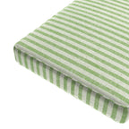 Custom Bench Cushion in Candy Shop Stripes - Lime