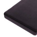 Custom Bench Cushion in Performance Velvet - French Roast