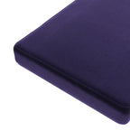 Custom Bench Cushion in Performance Velvet - Royal Violet