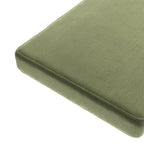 Custom Bench Cushion in Performance Velvet - Vineyard