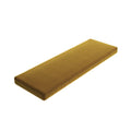 Custom Bench Cushion in Performance Velvet - Gold