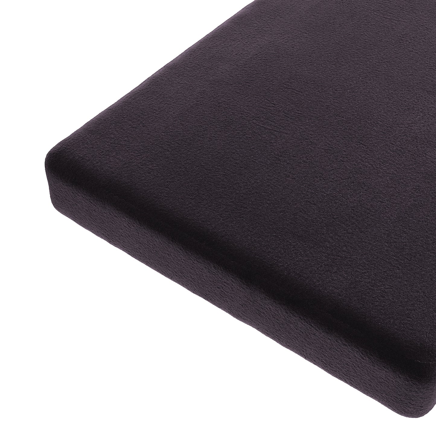 Custom Bench Cushion in Performance Velvet - French Roast